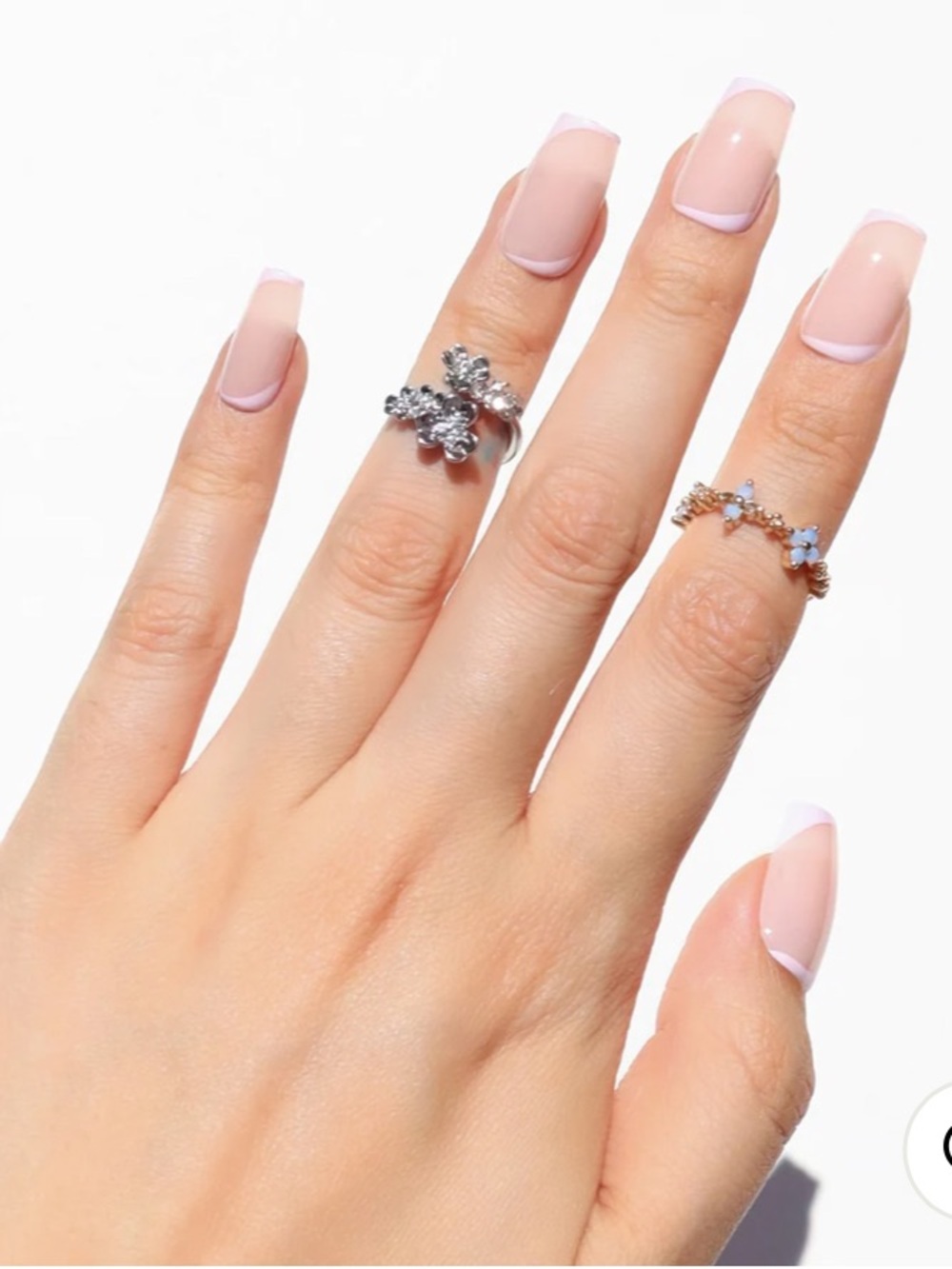 Nail Reformation Pink Sands  Nude Pink French Press-On Nails